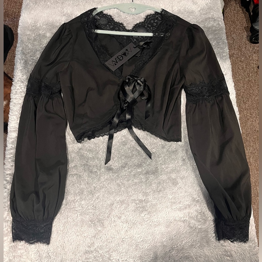 Lace Up Crop Top
